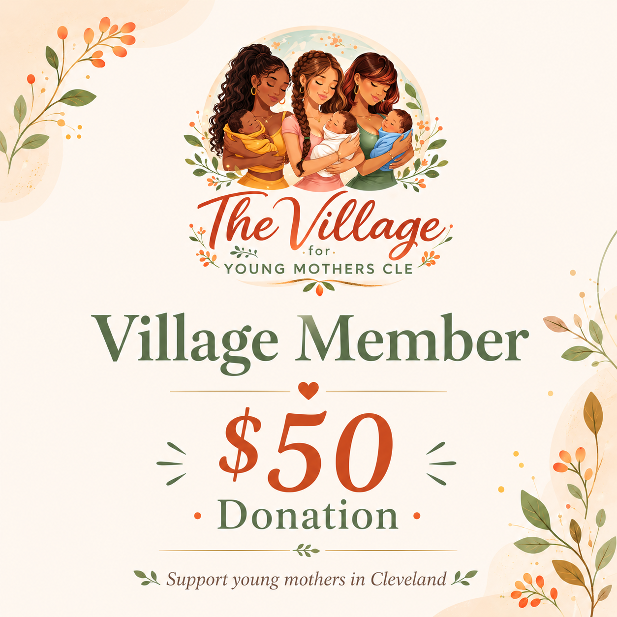 Village Member — $50 Donation